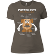 T-Shirts Warm Grey / X-Small A Potato Anatomy Women's Premium T-Shirt