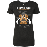 T-Shirts Vintage Black / Small A Potato Anatomy Women's Triblend T-Shirt