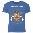 T-Shirts Vintage Royal / YXS A Potato Anatomy Youth Triblend T-Shirt