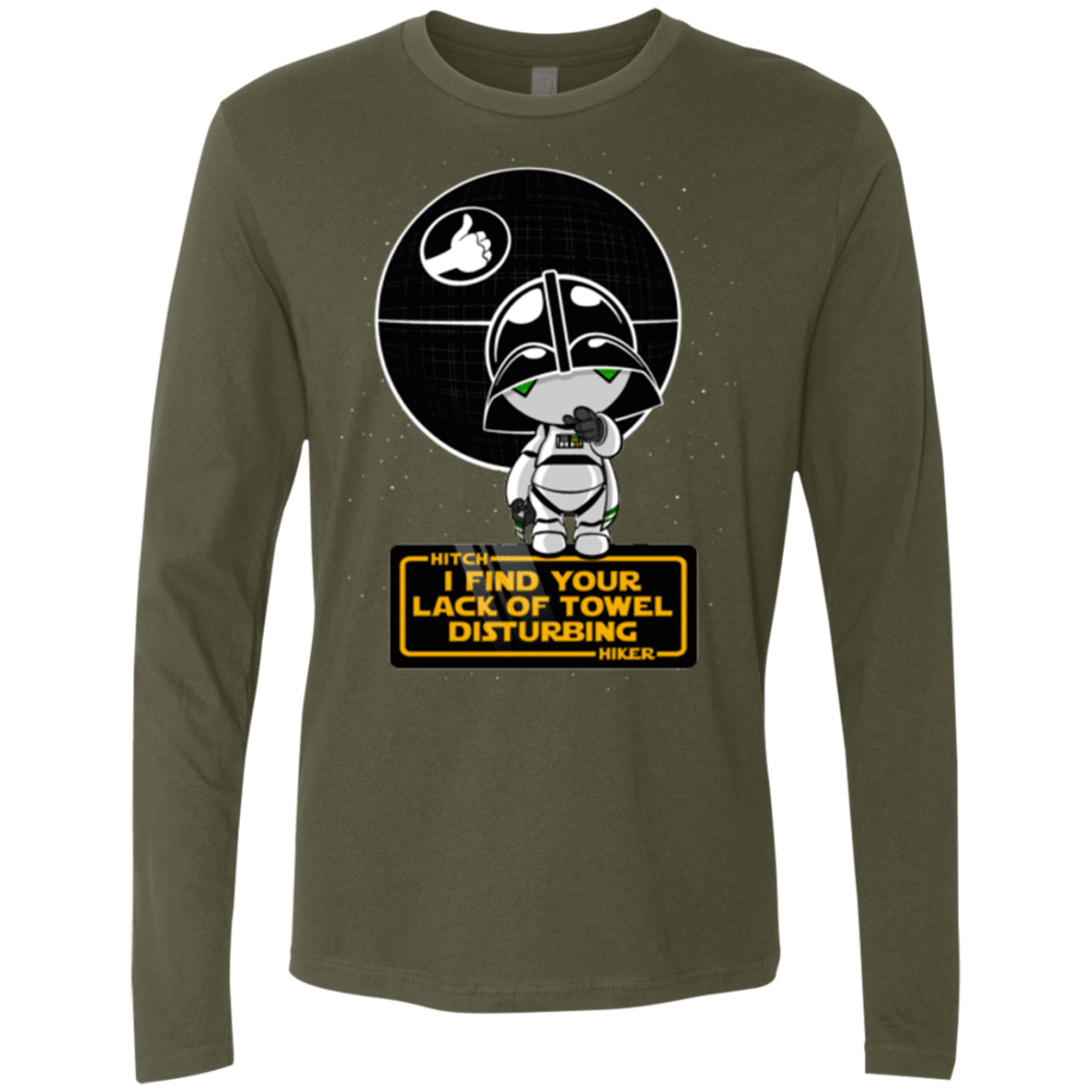 T-Shirts Military Green / Small A Powerful Ally Men's Premium Long Sleeve