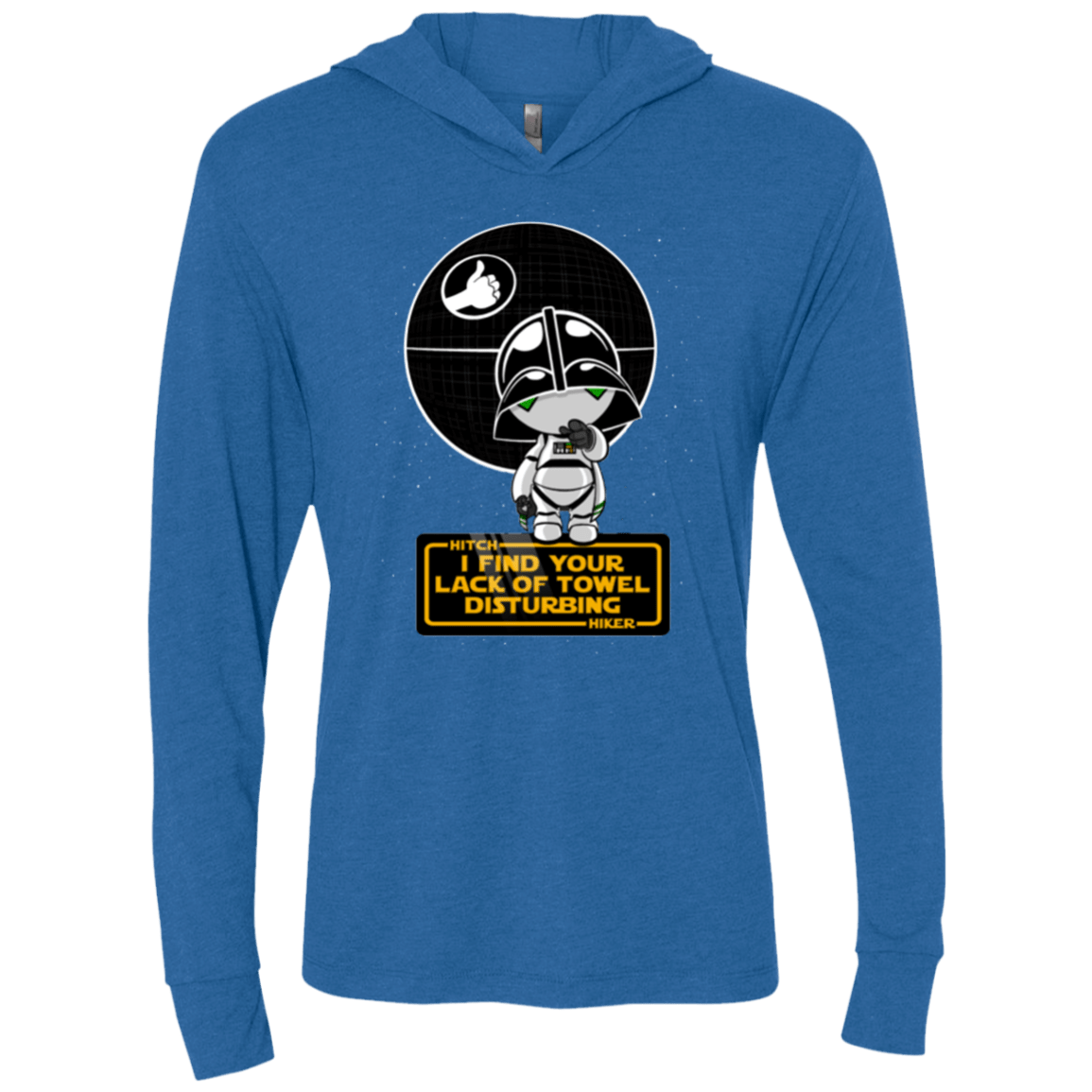 T-Shirts Vintage Royal / X-Small A Powerful Ally Triblend Long Sleeve Hoodie Tee