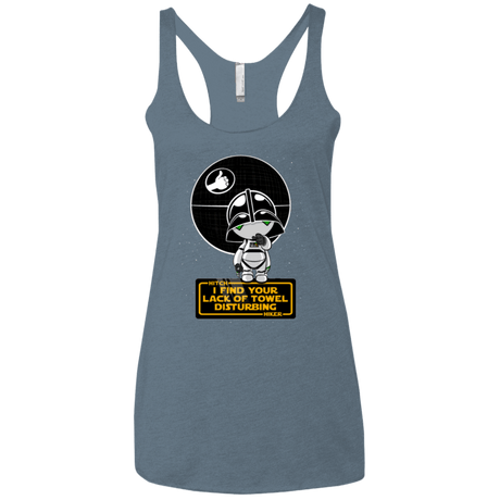 T-Shirts Indigo / X-Small A Powerful Ally Women's Triblend Racerback Tank