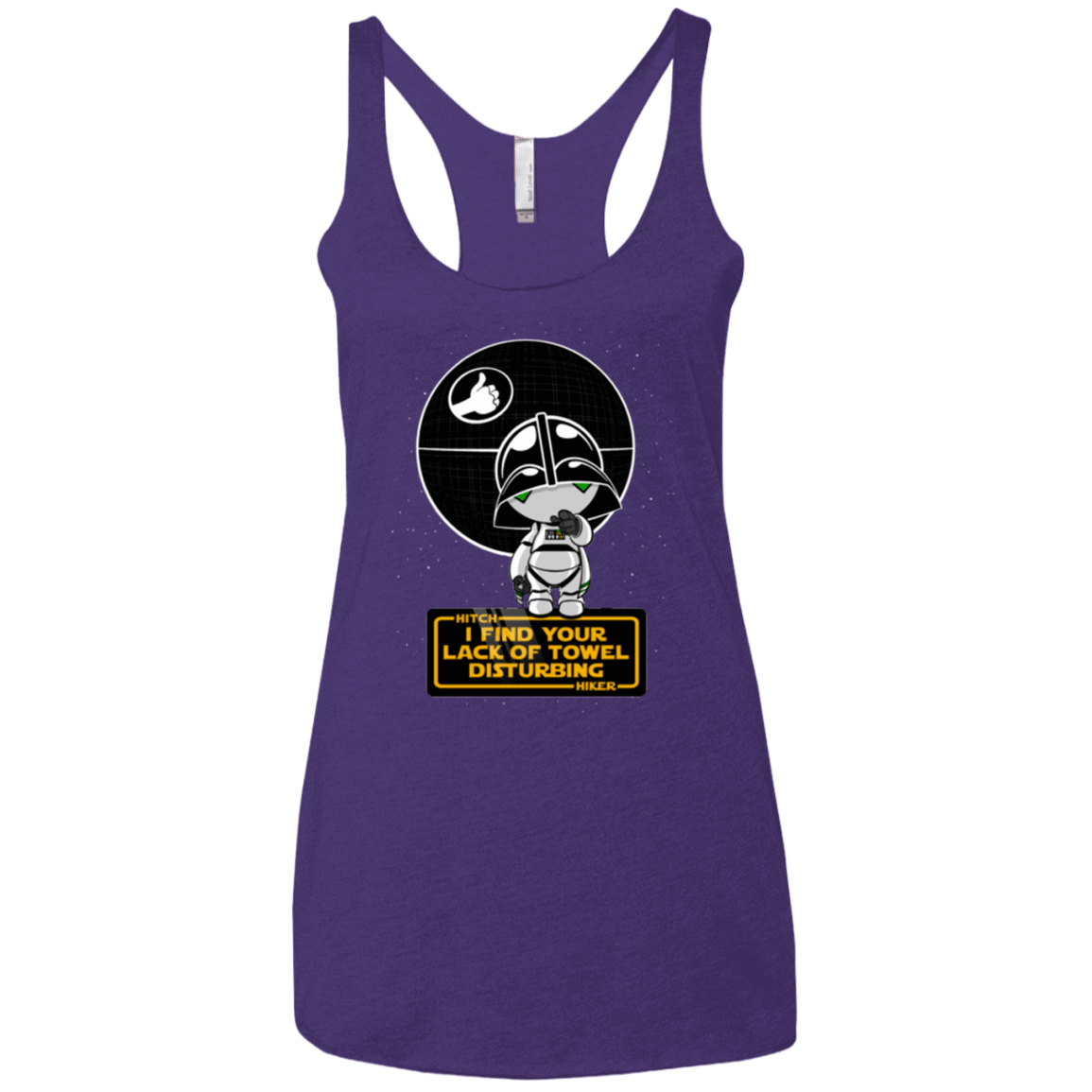 T-Shirts Purple / X-Small A Powerful Ally Women's Triblend Racerback Tank
