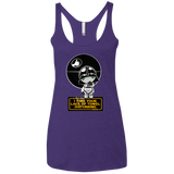 T-Shirts Purple / X-Small A Powerful Ally Women's Triblend Racerback Tank