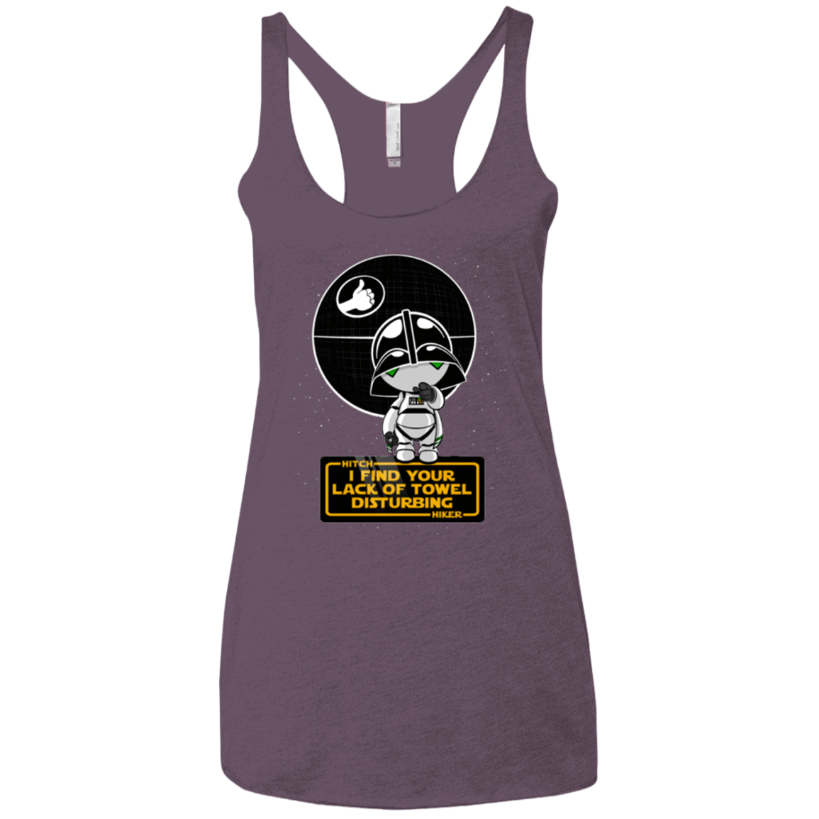 T-Shirts Vintage Purple / X-Small A Powerful Ally Women's Triblend Racerback Tank