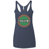 T-Shirts Vintage Navy / X-Small A Single Dream Women's Triblend Racerback Tank