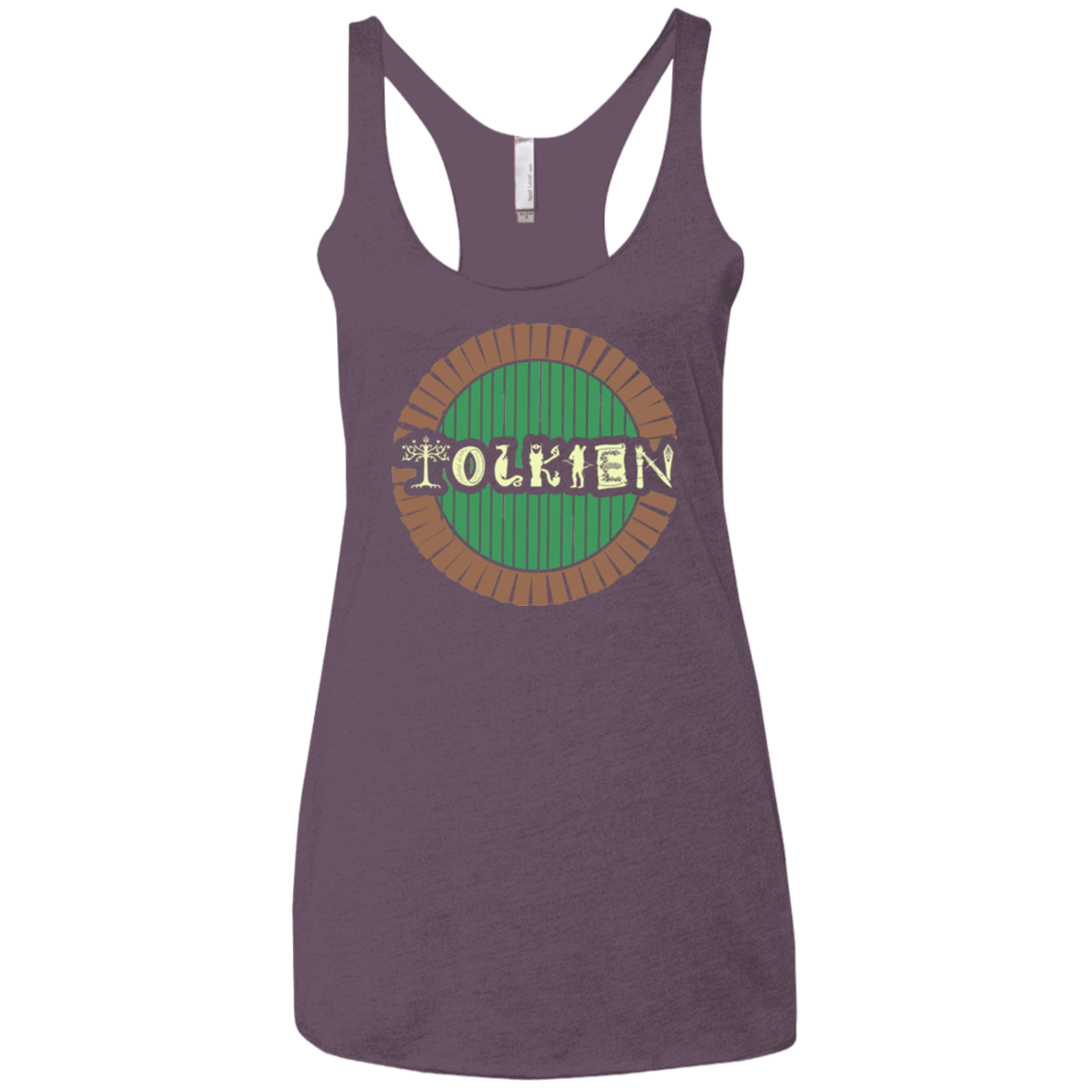 T-Shirts Vintage Purple / X-Small A Single Dream Women's Triblend Racerback Tank