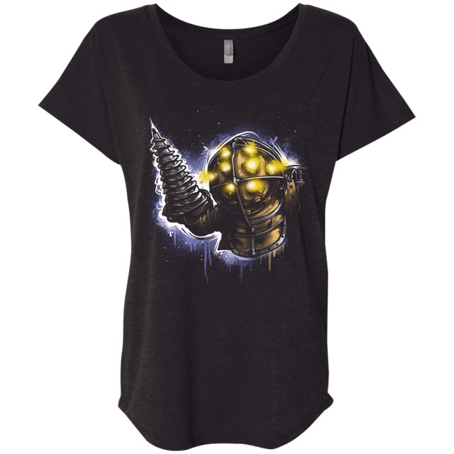 T-Shirts Vintage Black / X-Small A Slave Obeys Triblend Dolman Sleeve