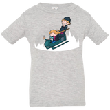 T-Shirts Heather / 6 Months A Snowy Ride Infant Premium T-Shirt