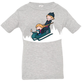 T-Shirts Heather / 6 Months A Snowy Ride Infant Premium T-Shirt