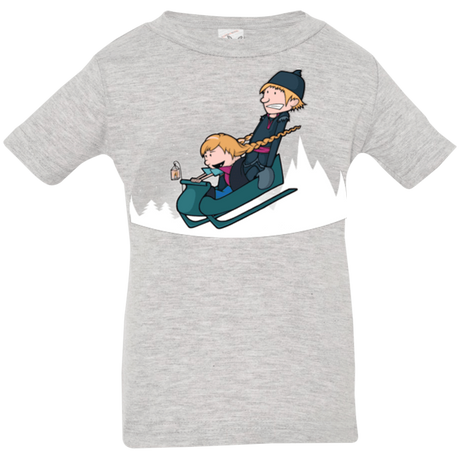 T-Shirts Heather / 6 Months A Snowy Ride Infant Premium T-Shirt