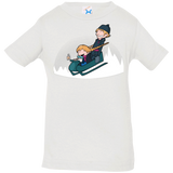 T-Shirts White / 6 Months A Snowy Ride Infant Premium T-Shirt