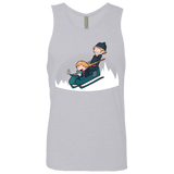 T-Shirts Heather Grey / Small A Snowy Ride Men's Premium Tank Top