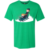 T-Shirts Envy / Small A Snowy Ride Men's Triblend T-Shirt