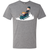 T-Shirts Premium Heather / Small A Snowy Ride Men's Triblend T-Shirt