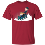 T-Shirts Cardinal / Small A Snowy Ride T-Shirt