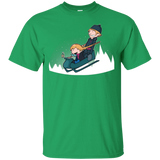 T-Shirts Irish Green / Small A Snowy Ride T-Shirt