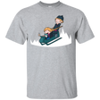 T-Shirts Sport Grey / Small A Snowy Ride T-Shirt