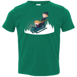 T-Shirts Kelly / 2T A Snowy Ride Toddler Premium T-Shirt