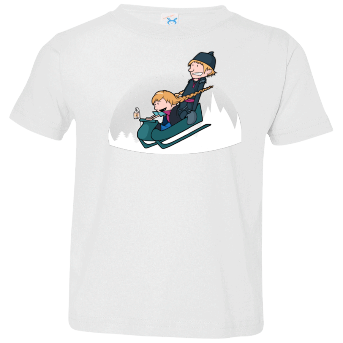 T-Shirts White / 2T A Snowy Ride Toddler Premium T-Shirt