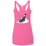 T-Shirts Vintage Pink / X-Small A Snowy Ride Women's Triblend Racerback Tank