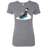 T-Shirts Premium Heather / Small A Snowy Ride Women's Triblend T-Shirt