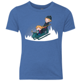 T-Shirts Vintage Royal / YXS A Snowy Ride Youth Triblend T-Shirt