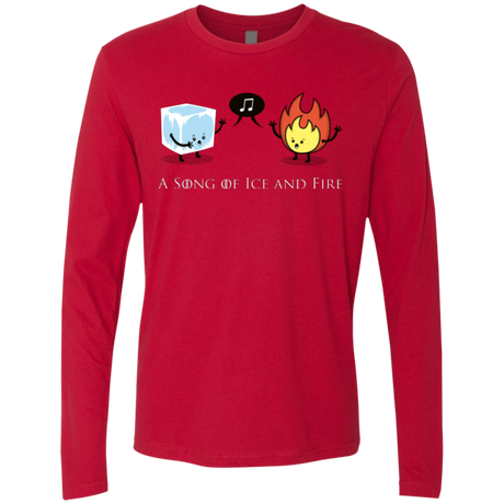 T-Shirts Red / Small A Song of Ice and Fire Men's Premium Long Sleeve
