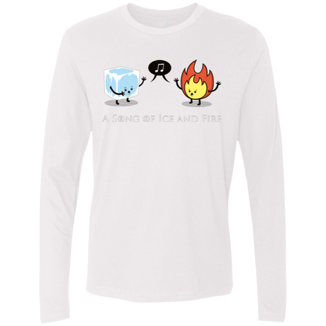 T-Shirts White / Small A Song of Ice and Fire Men's Premium Long Sleeve