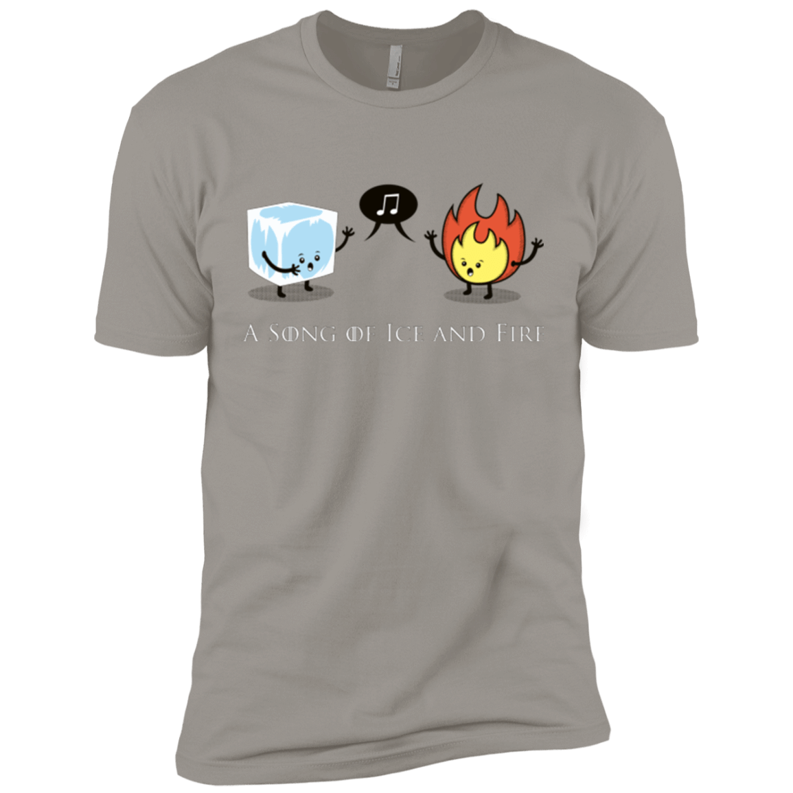 T-Shirts Light Grey / X-Small A Song of Ice and Fire Men's Premium T-Shirt