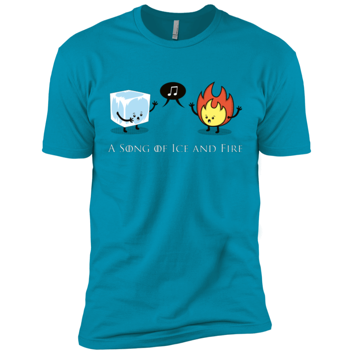 T-Shirts Turquoise / X-Small A Song of Ice and Fire Men's Premium T-Shirt
