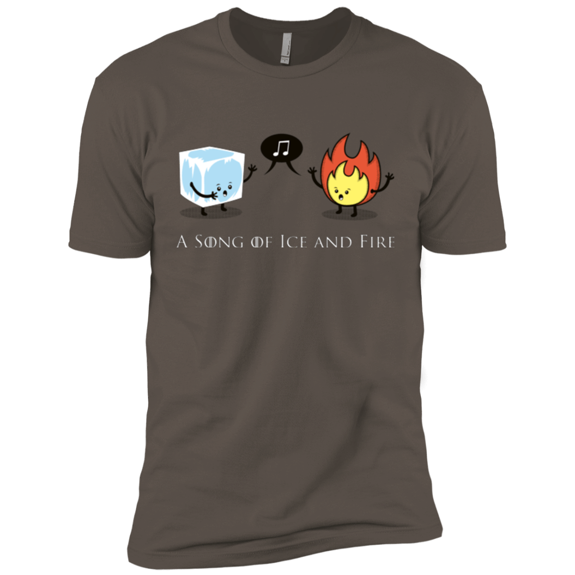 T-Shirts Warm Grey / X-Small A Song of Ice and Fire Men's Premium T-Shirt