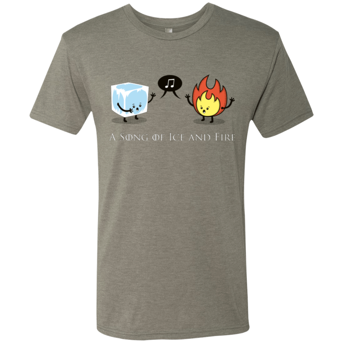 T-Shirts Venetian Grey / Small A Song of Ice and Fire Men's Triblend T-Shirt