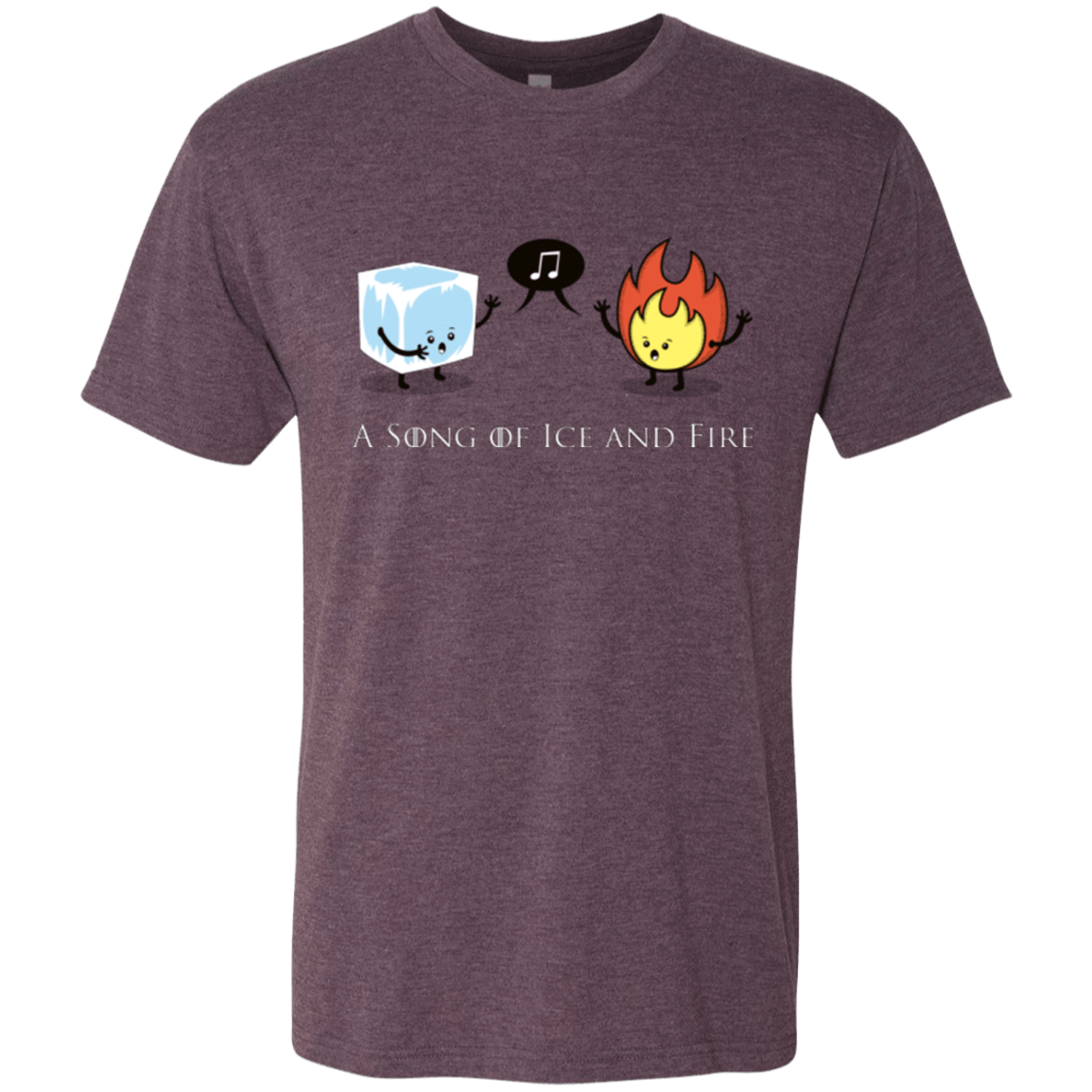 T-Shirts Vintage Purple / Small A Song of Ice and Fire Men's Triblend T-Shirt