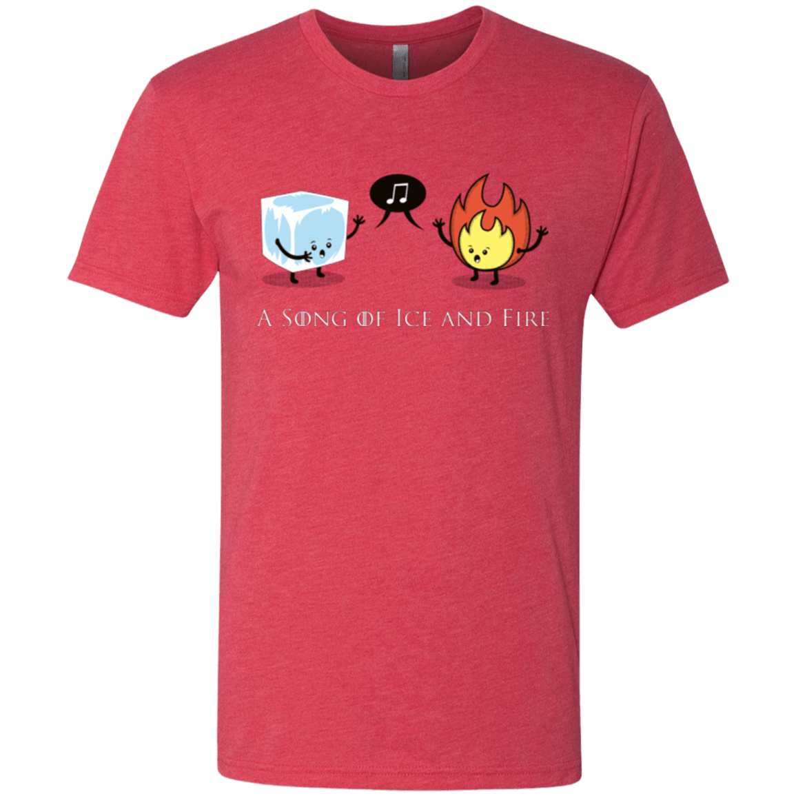 T-Shirts Vintage Red / Small A Song of Ice and Fire Men's Triblend T-Shirt
