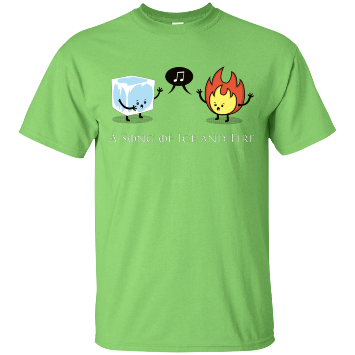 T-Shirts Lime / Small A Song of Ice and Fire T-Shirt