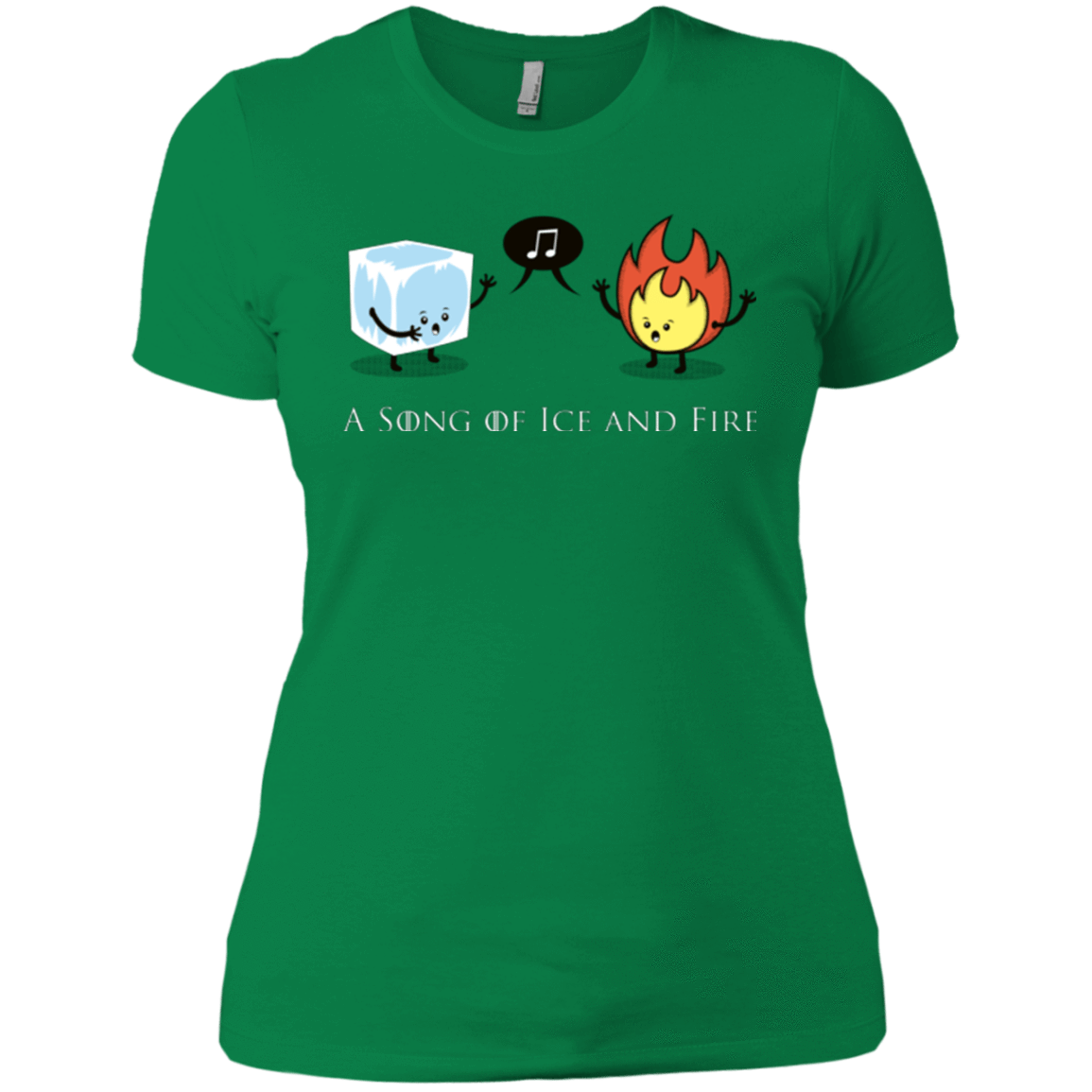 T-Shirts Kelly Green / X-Small A Song of Ice and Fire Women's Premium T-Shirt