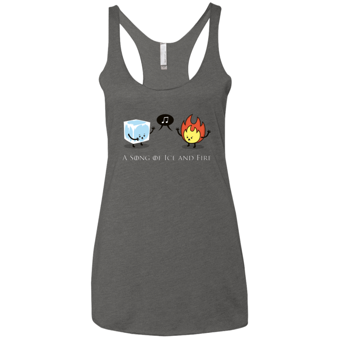 T-Shirts Premium Heather / X-Small A Song of Ice and Fire Women's Triblend Racerback Tank