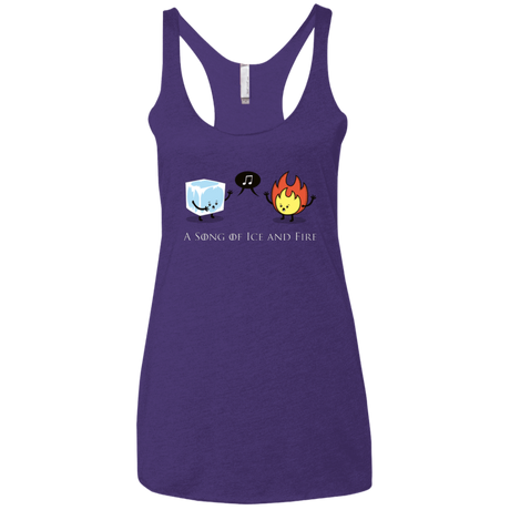 T-Shirts Purple / X-Small A Song of Ice and Fire Women's Triblend Racerback Tank