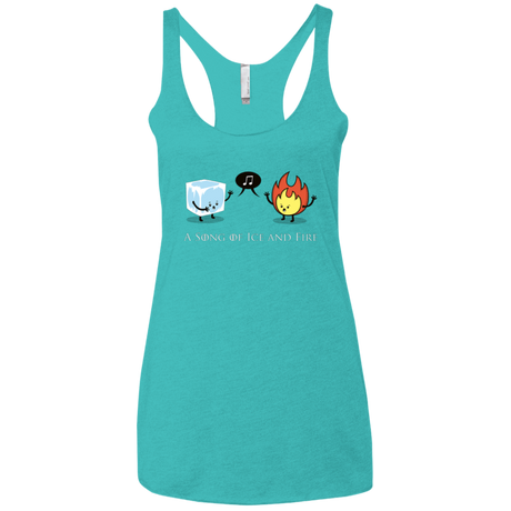 T-Shirts Tahiti Blue / X-Small A Song of Ice and Fire Women's Triblend Racerback Tank