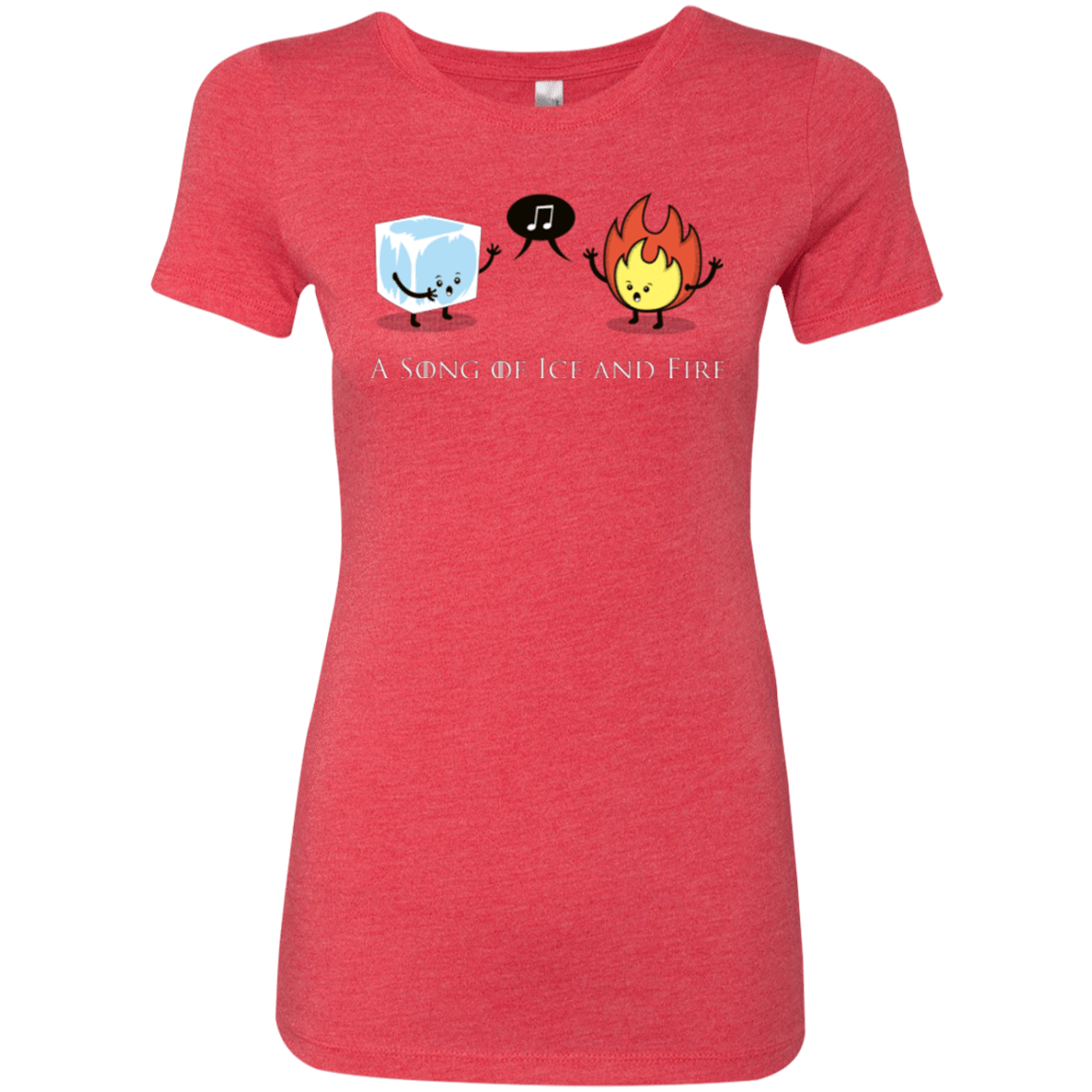 T-Shirts Vintage Red / Small A Song of Ice and Fire Women's Triblend T-Shirt
