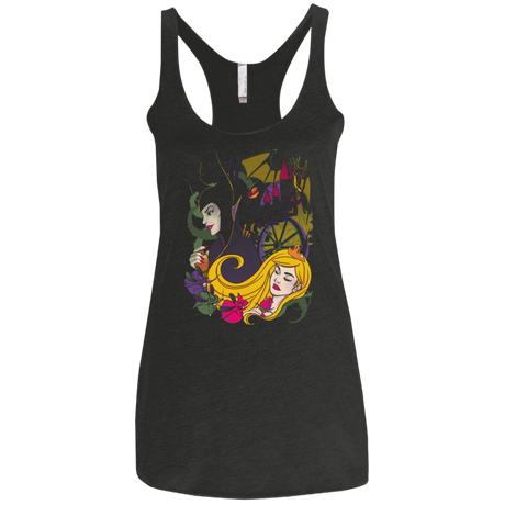 T-Shirts Vintage Black / X-Small A True Love Kiss Women's Triblend Racerback Tank