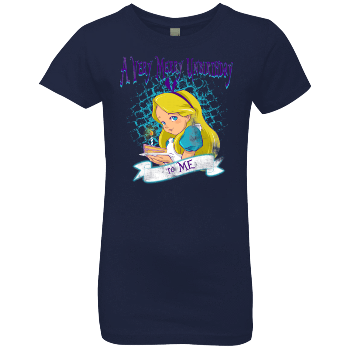 T-Shirts Midnight Navy / YXS A Very Merry Un-Birthday Girls Premium T-Shirt