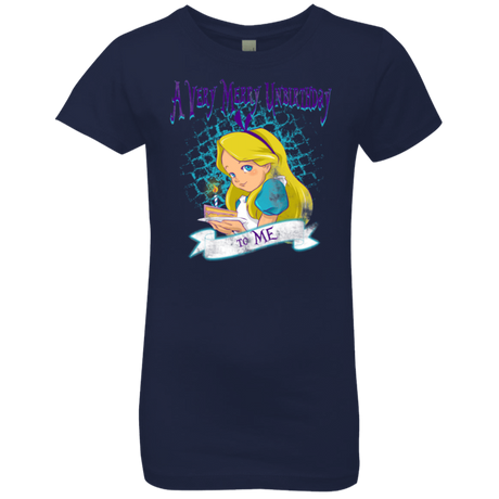 T-Shirts Midnight Navy / YXS A Very Merry Un-Birthday Girls Premium T-Shirt