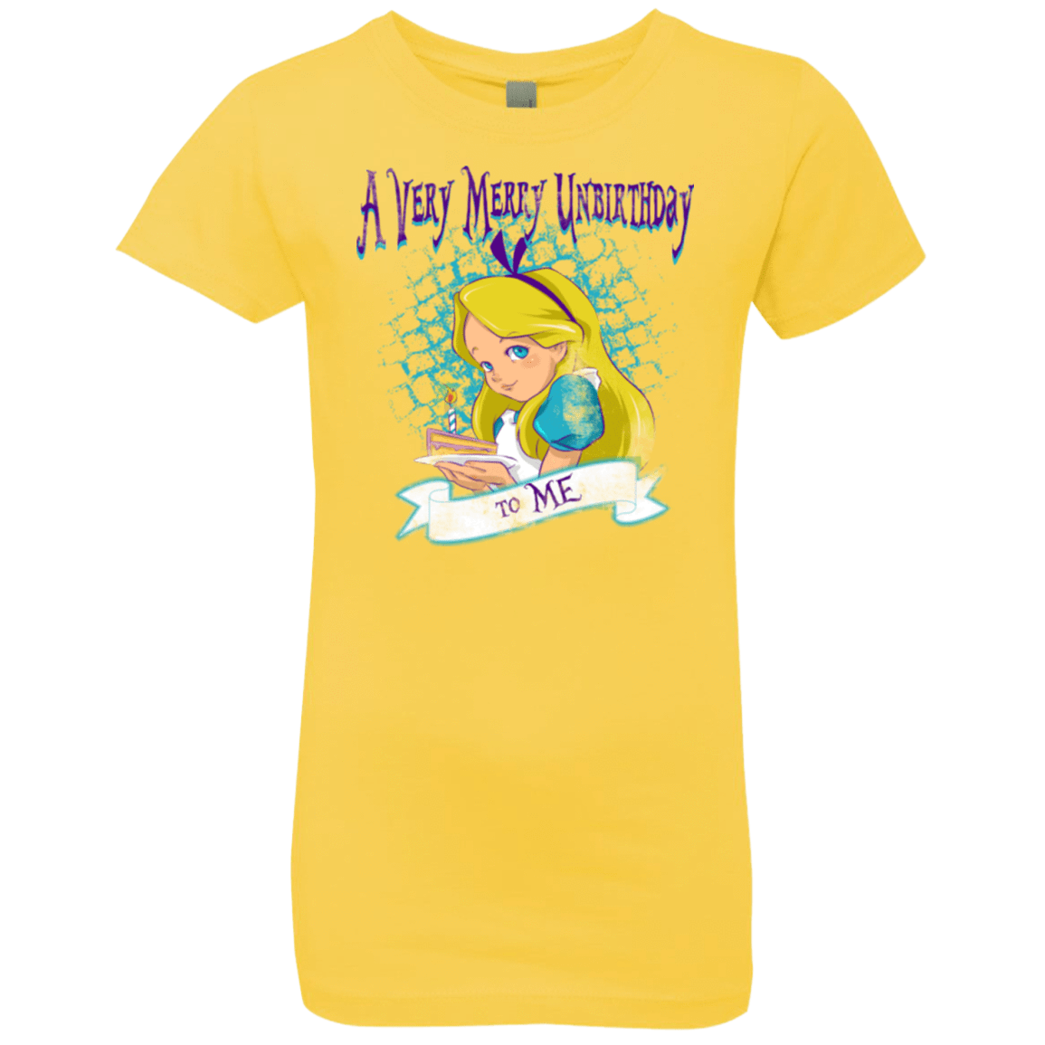 T-Shirts Vibrant Yellow / YXS A Very Merry Un-Birthday Girls Premium T-Shirt