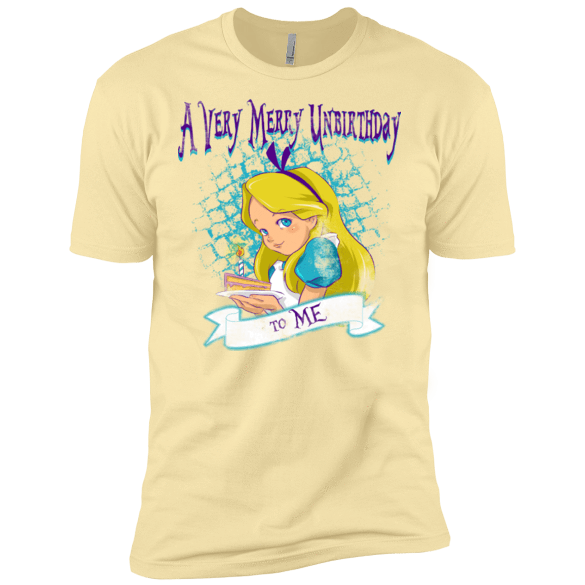 T-Shirts Banana Cream / X-Small A Very Merry Un-Birthday Men's Premium T-Shirt