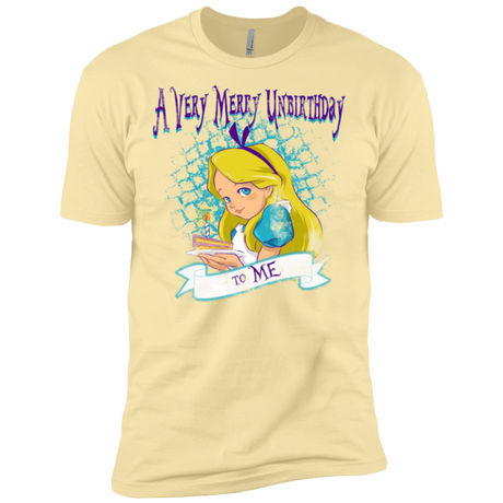 T-Shirts Banana Cream / X-Small A Very Merry Un-Birthday Men's Premium T-Shirt