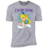 T-Shirts Heather Grey / X-Small A Very Merry Un-Birthday Men's Premium T-Shirt