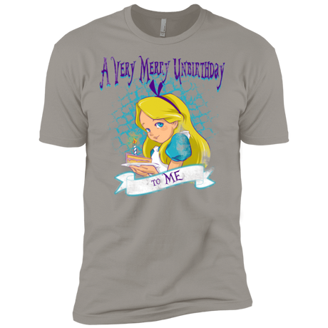 T-Shirts Light Grey / X-Small A Very Merry Un-Birthday Men's Premium T-Shirt