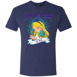 T-Shirts Vintage Navy / Small A Very Merry Un-Birthday Men's Triblend T-Shirt